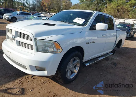 2010 Dodge Ram 1500 Slt/Sport/Trx из США, поврежденный, VIN 1D7RB1CT9AS231021